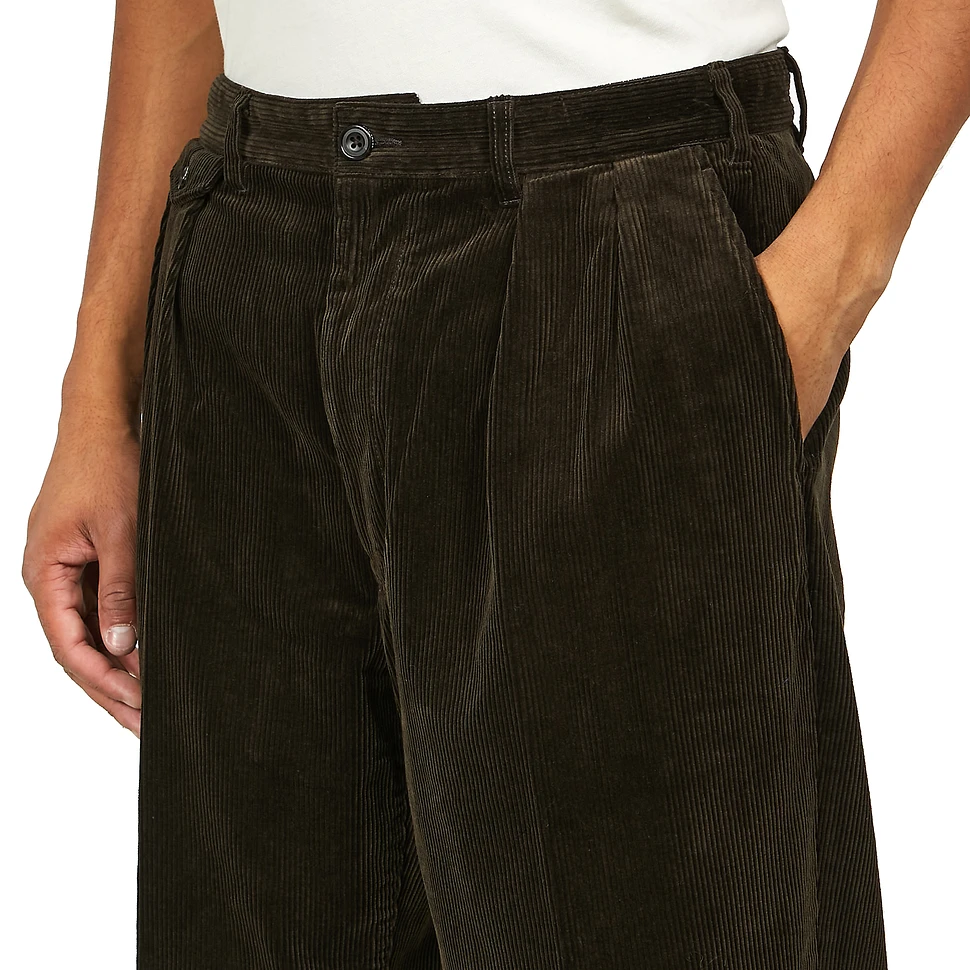 Beams Plus - 2 Pleats Tapered Corduroy