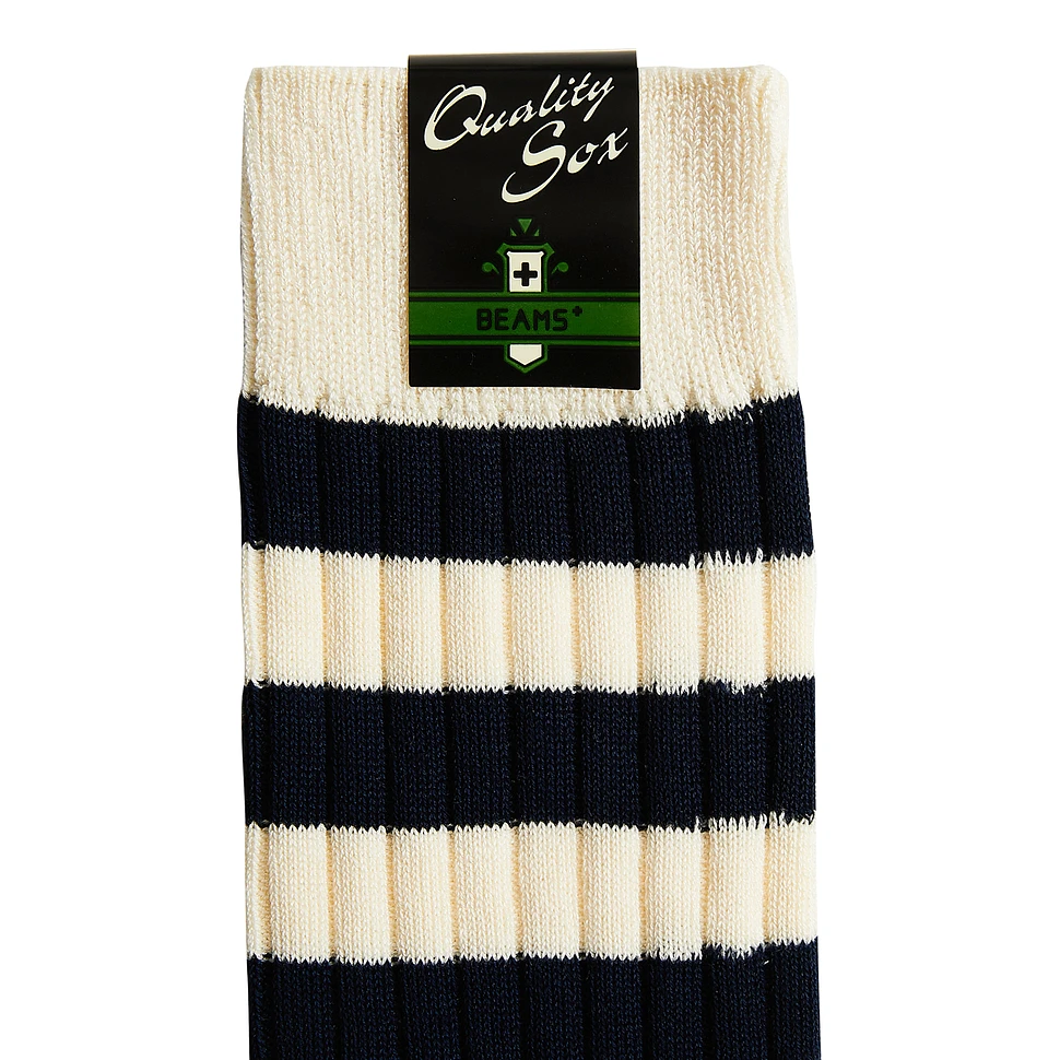 Beams Plus - Rib Stripe Socks