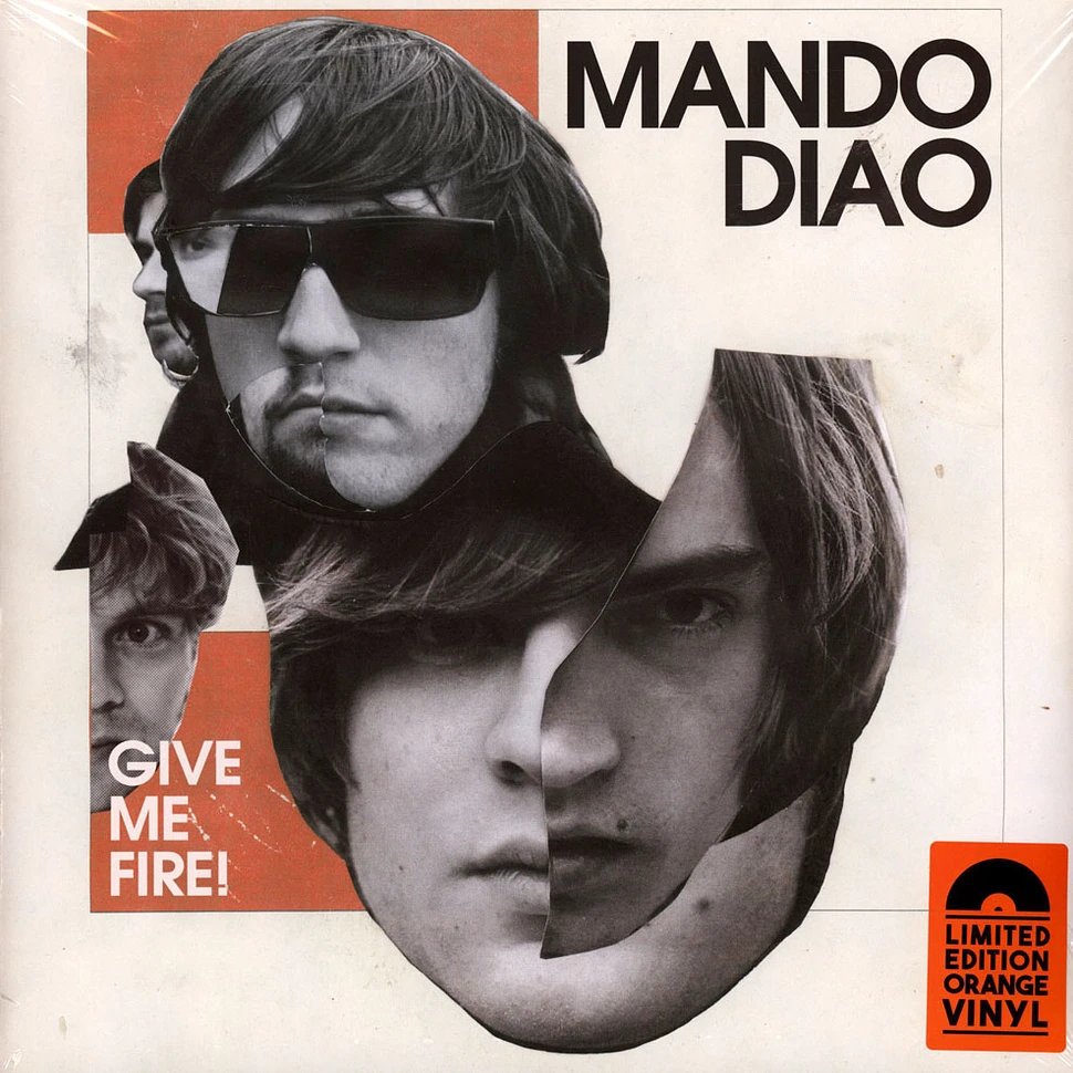 Mando Diao - Give Me Fire Limited Orange Vinyl Edition