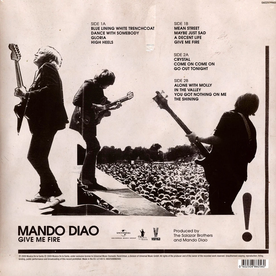 Mando Diao - Give Me Fire Limited Orange Vinyl Edition