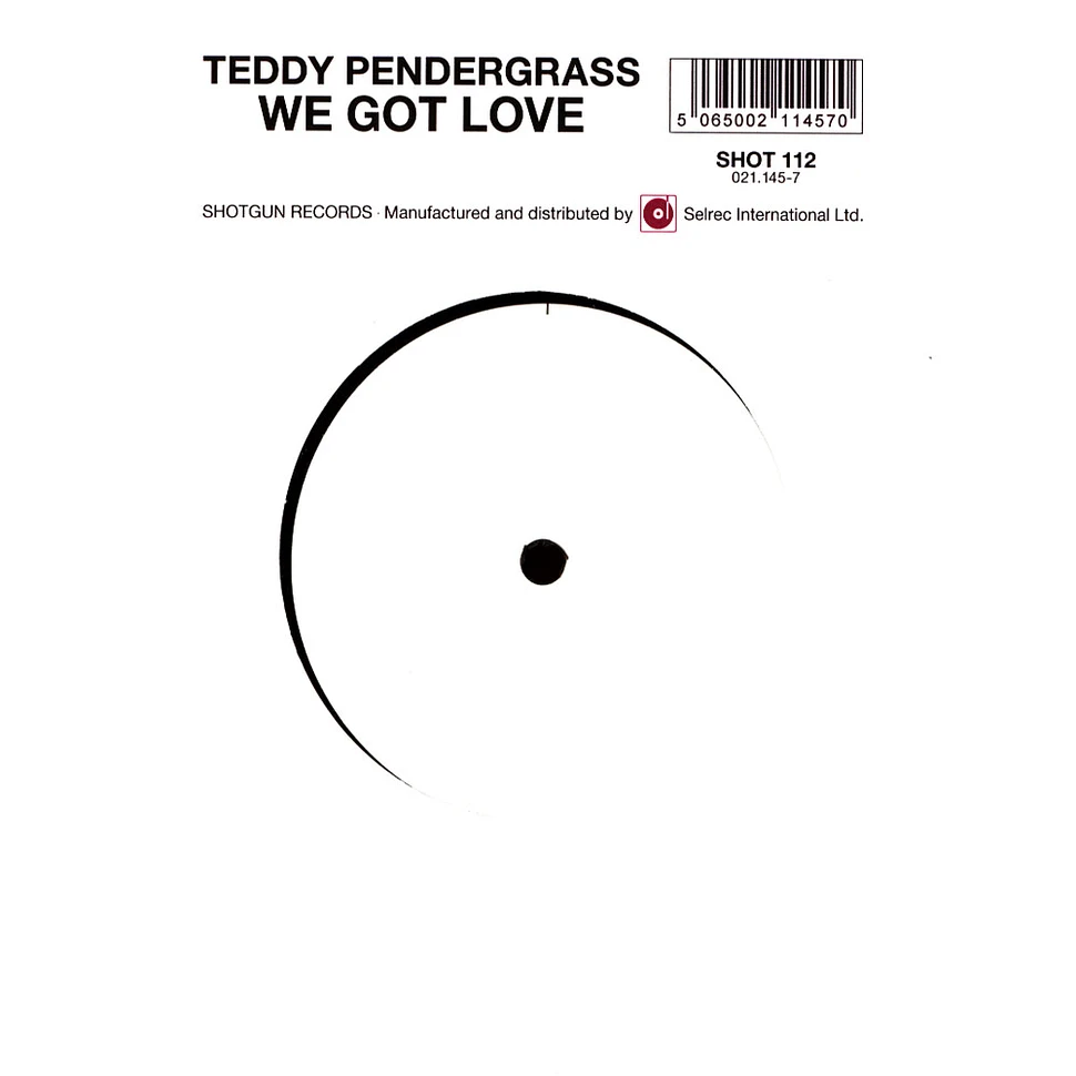 Teddy Pendergrass - We Got Love Test Pressing