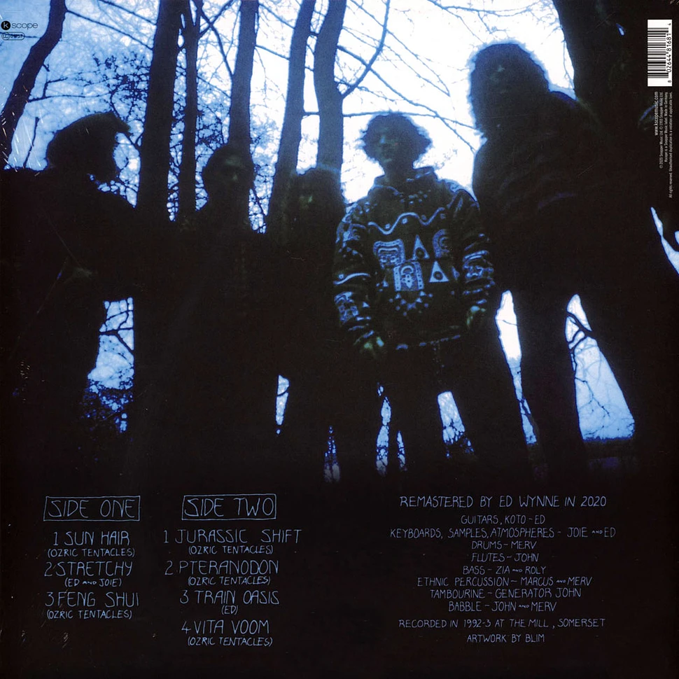Ozric Tentacles - Jurassic Shift 2020 Ed Wynne Remaster Black Vinyl Edition