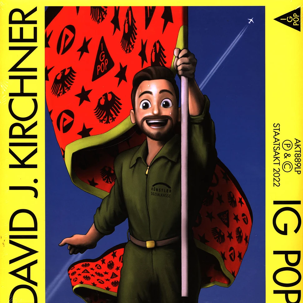 David J. Kirchner - IG Pop Black Vinyl Edition