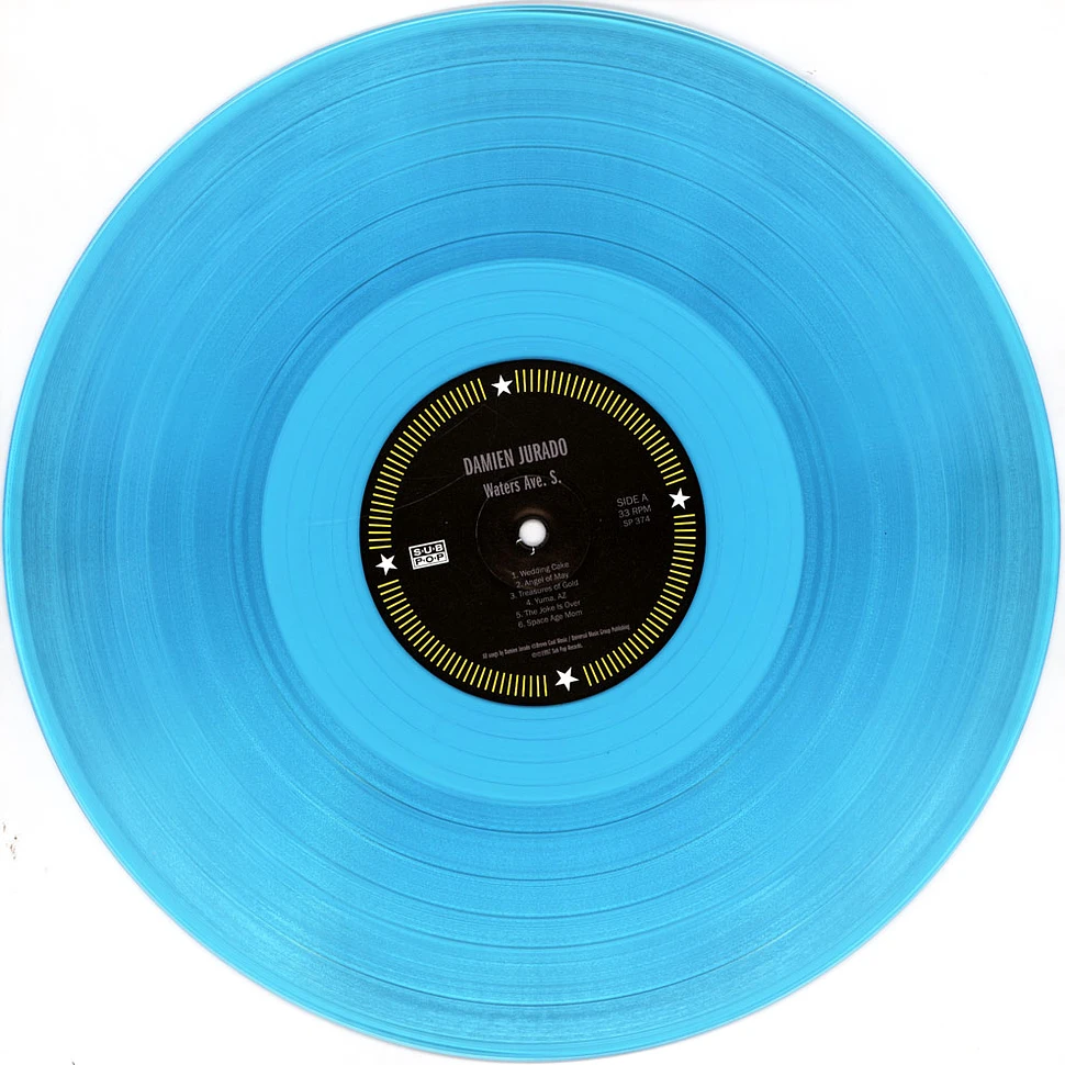 Damien Jurado - Water Ave S. Blue Curacao Vinyl Edition