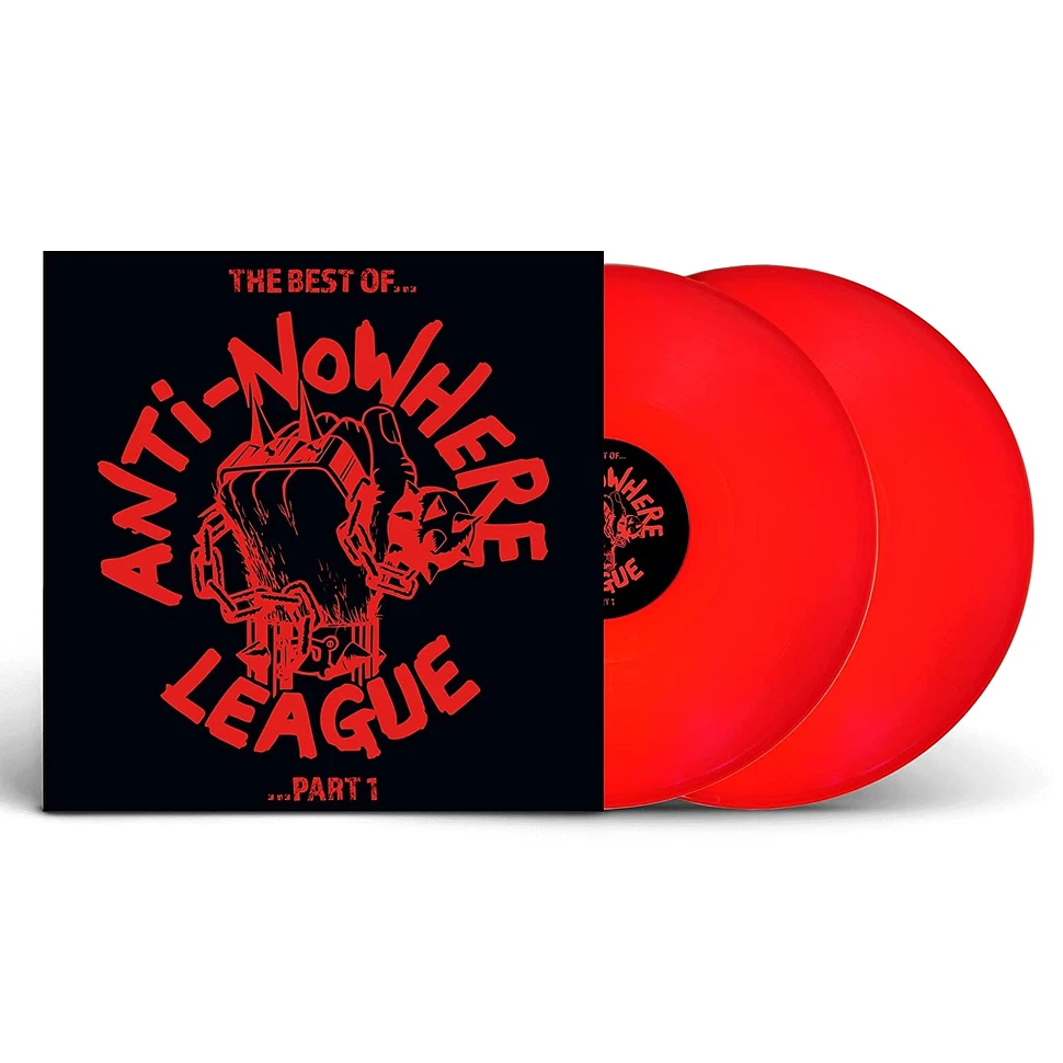 Anti Nowhere League - The Best Of Part 1 Red Vinyl Edition