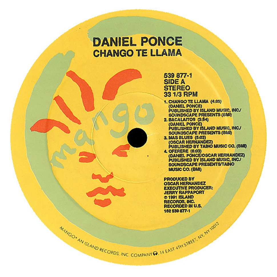 Daniel Ponce - Chango Te Llama