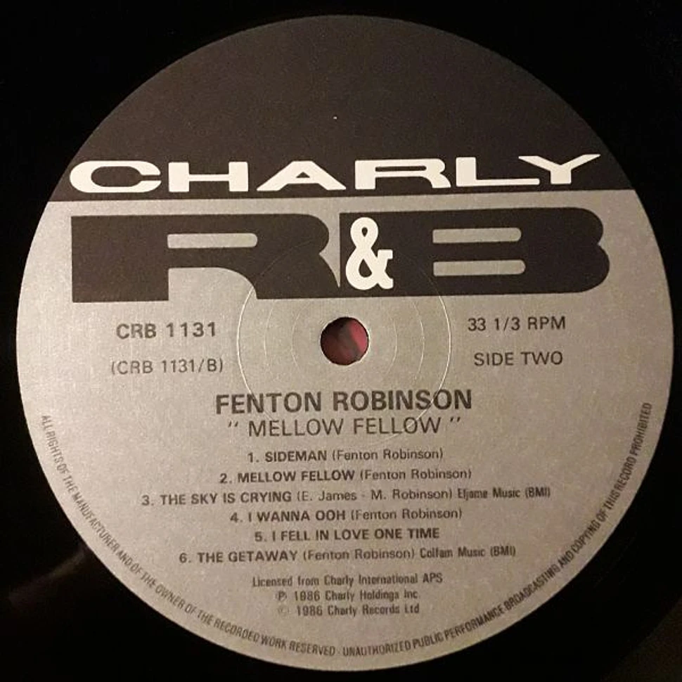 Fenton Robinson - Mellow Fellow