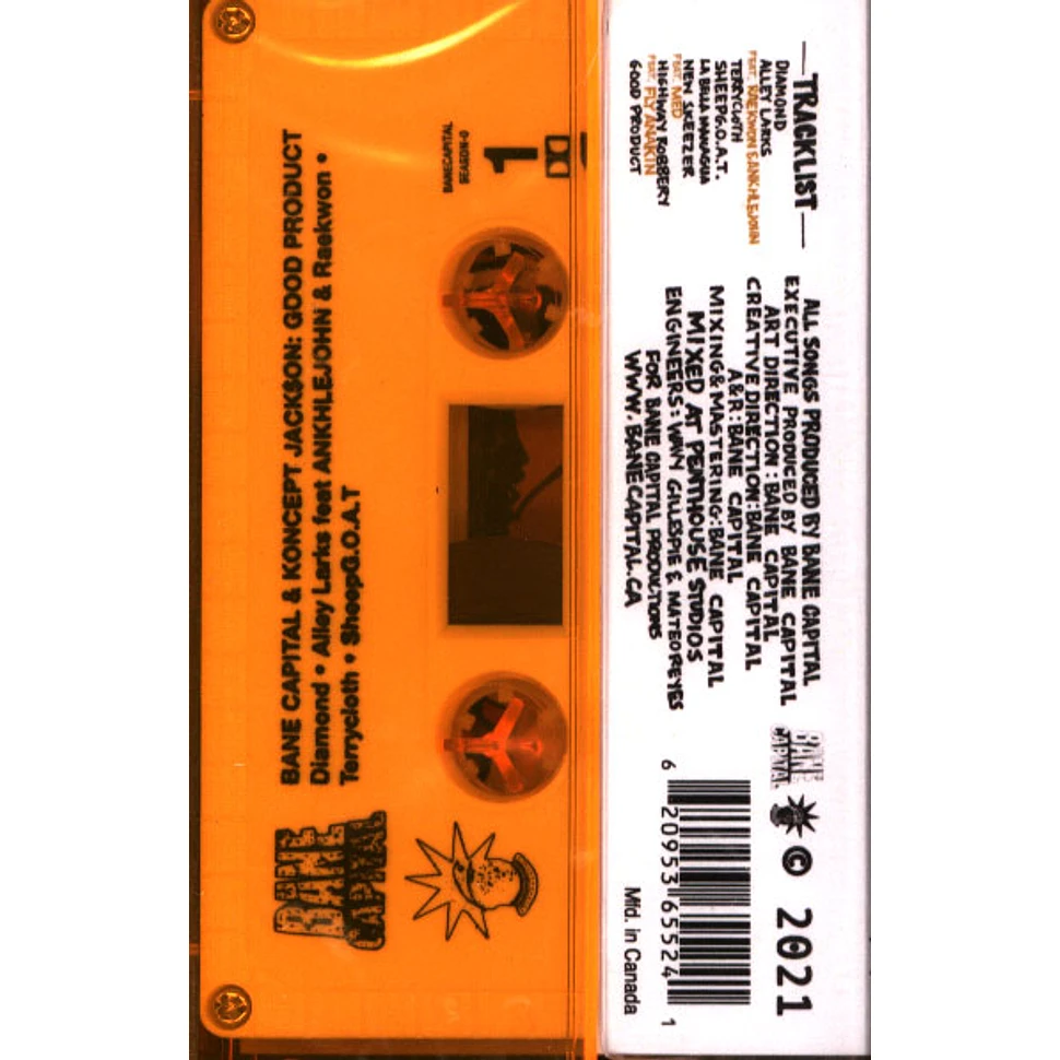 Bane Capital & Koncept Jack$On - Good Product Cassette + Enamel Pin