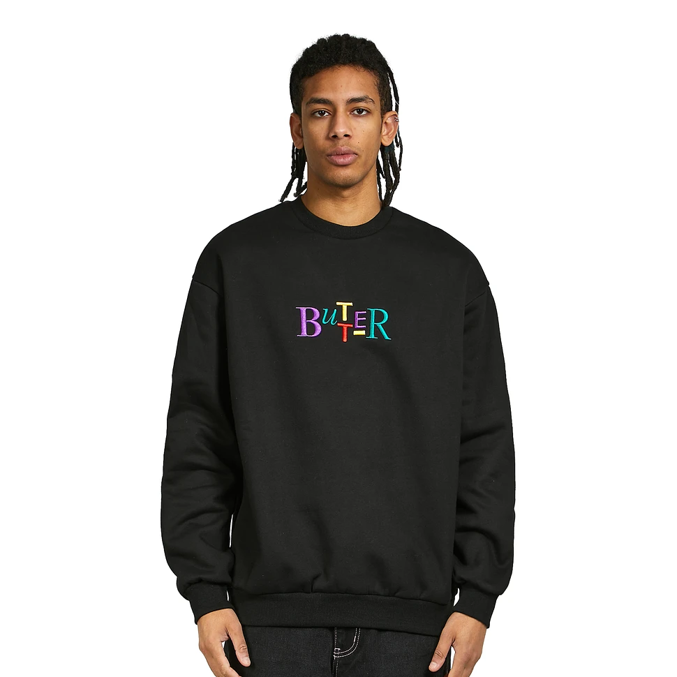 Butter Goods - Scope Embroidered Crewneck Sweatshirt