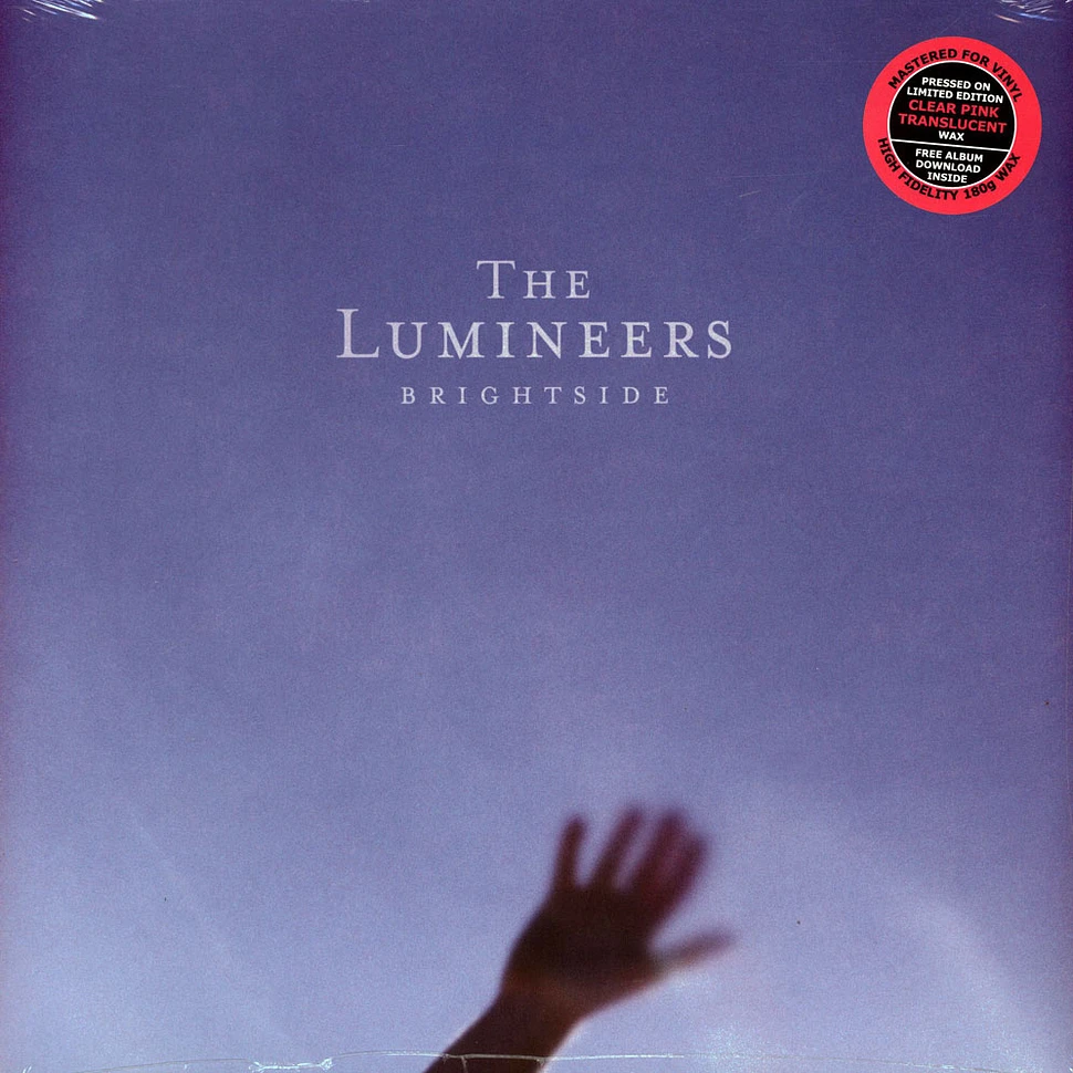 The Lumineers - Brightside Clear Pink Vinyl Edtion