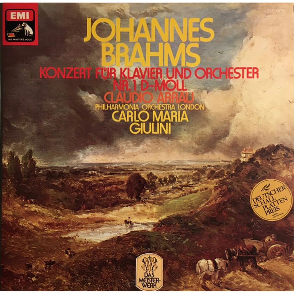 Johannes Brahms - Claudio Arrau, Philharmonia Orchestra, Carlo Maria Giulini - Konzert Für Klavier Und Orchester Nr. 1 D-moll Op. 15