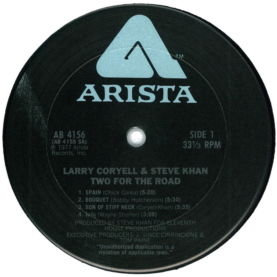 Larry Coryell - Steve Khan - Two For The Road
