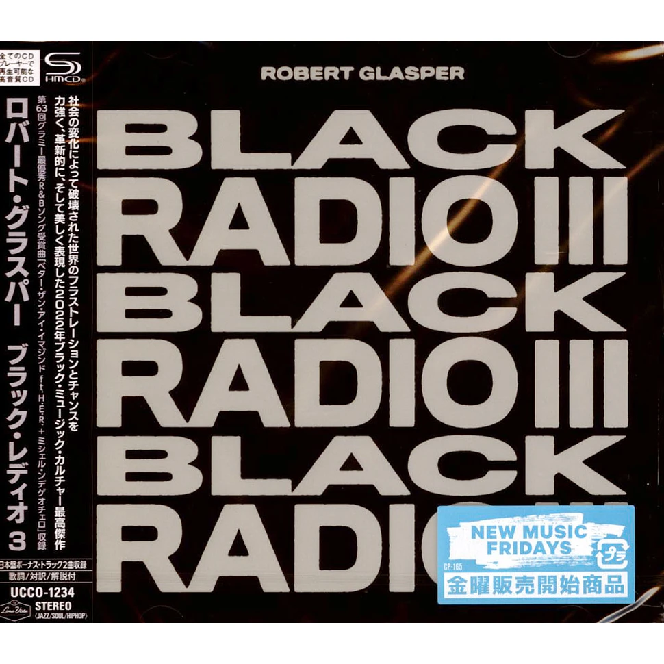 Robert Glasper - Black Radio 3 Japan Import Edition