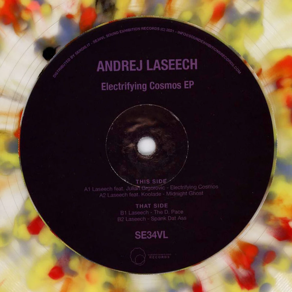 Andrej Laseech - Electrifying Cosmos Ep Colored Vinyl Edition