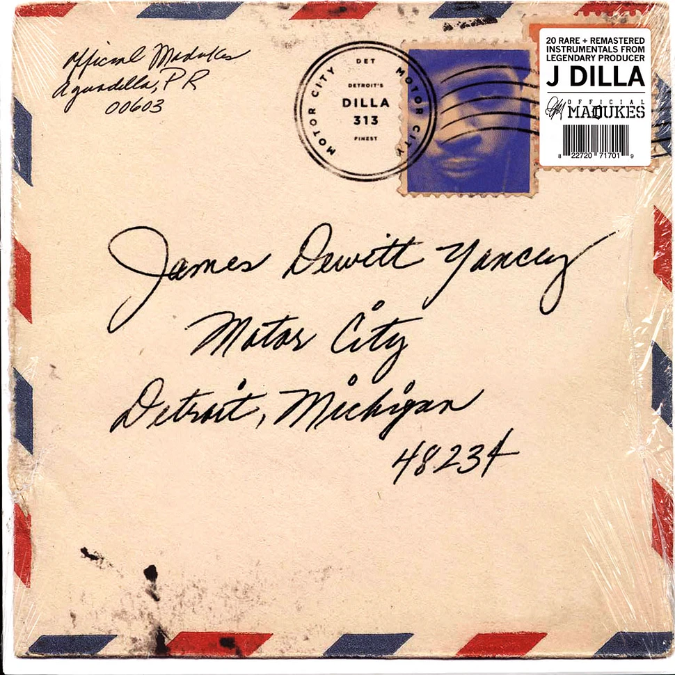 J Dilla - Motor City Colored Vinyl Edition
