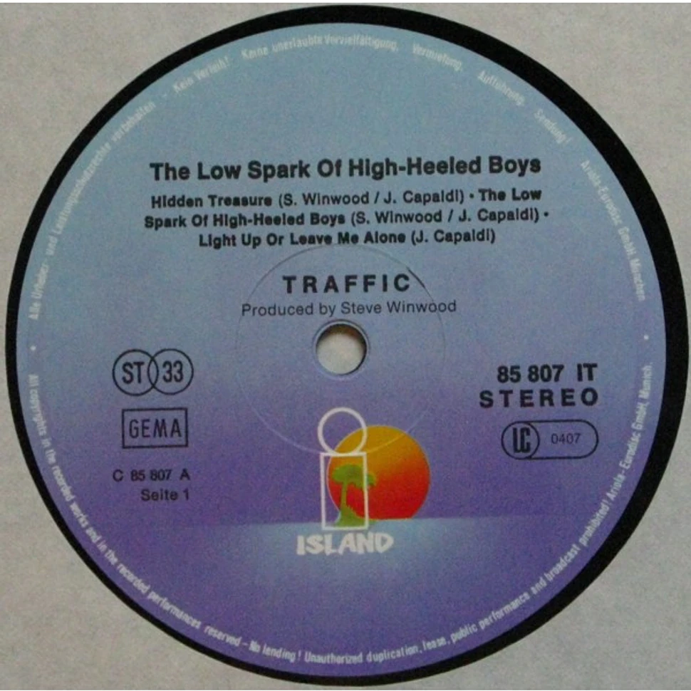 Traffic - The Low Spark Of High-Heeled Boys