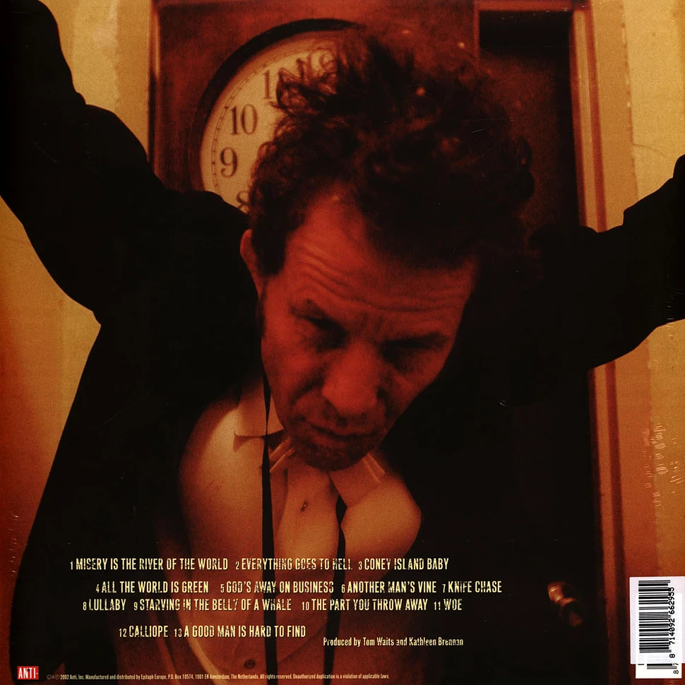 Tom Waits - Blood Money 20th Anniversary Silver Colored Edition
