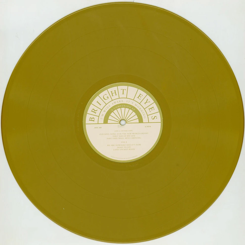 Bright Eyes - I'm Wide Awake, It's Morning: A Companion EP Opaque Gold Vinyl Edition