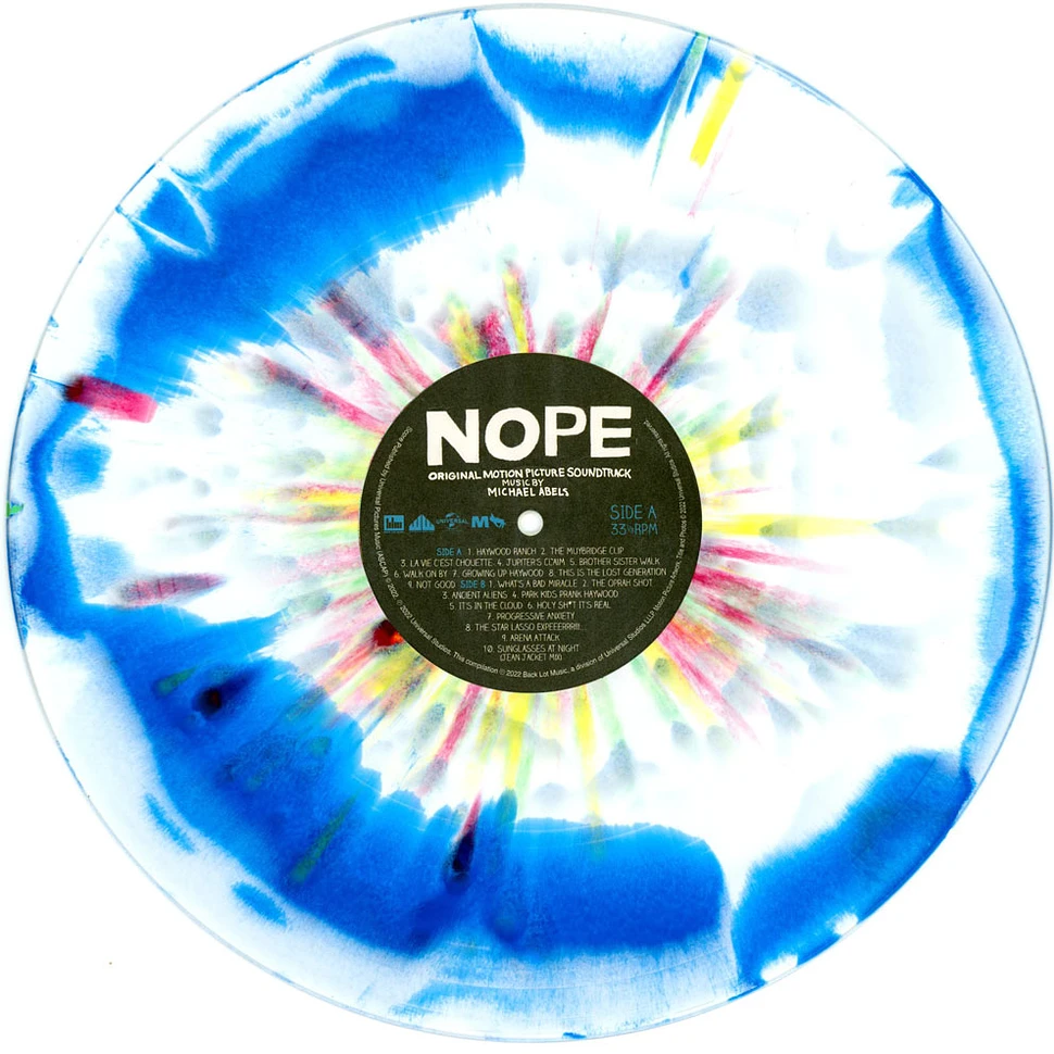 Michael Abels - OST Nope Cloud & Pennant Banner Colored Vinyl Edition