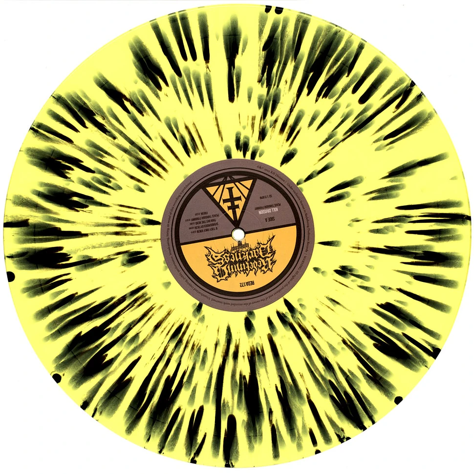 Kill Division - Peace Through Tyranny Yellow/Black Splatter Vinyl Edition