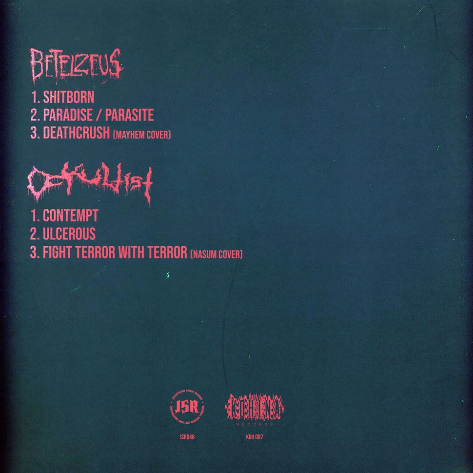Betelzeus / Ockultist - Split From The Isolation Transparent Blue Vinyl Edition
