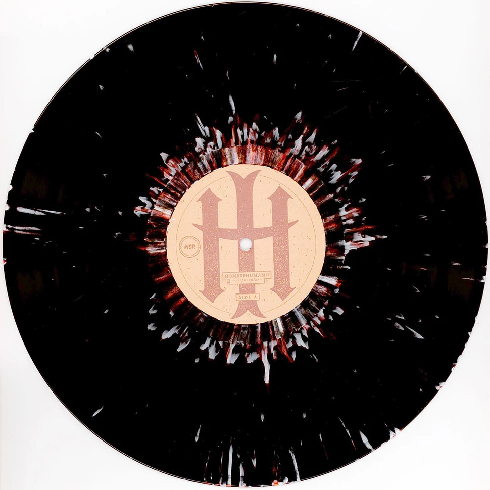 Hombrehumano - Crepuscular Red/White/Black Splattered Vinyl Edition