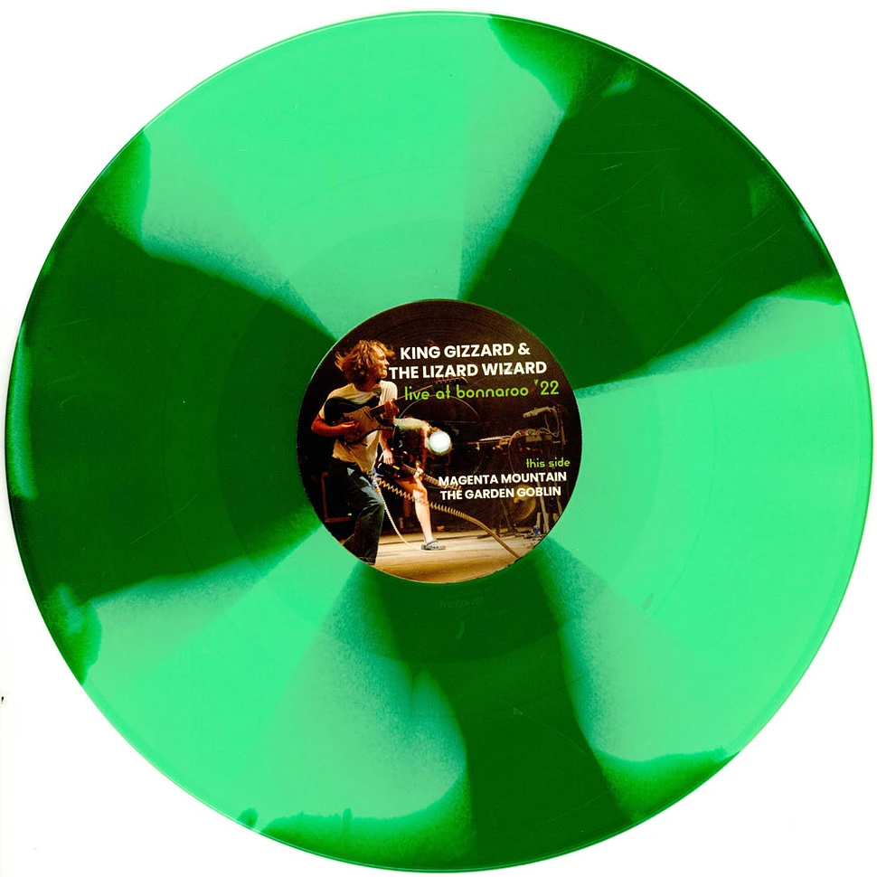 King Gizzard & The Lizard Wizard - Live At Bonnaroo '22 Green Vinyl Edition