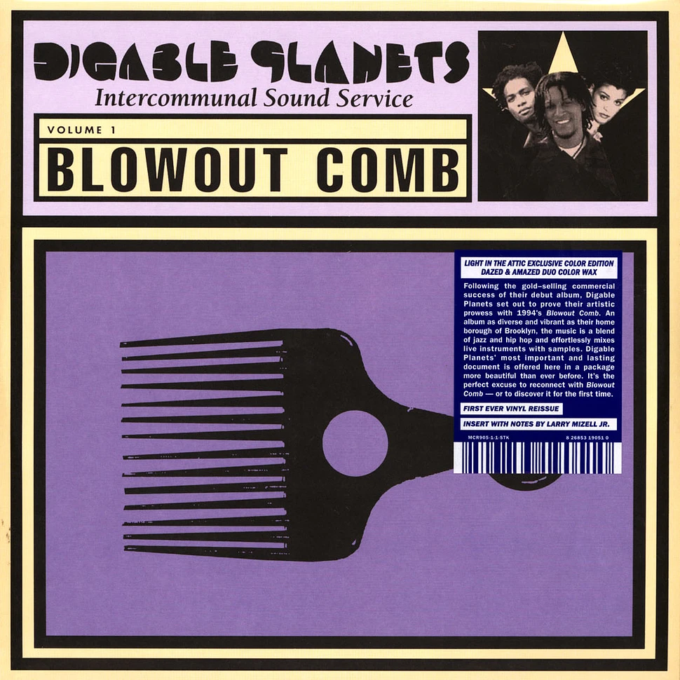 Digable Planets - Blowout Comb Blue & Gold Vinyl Edition