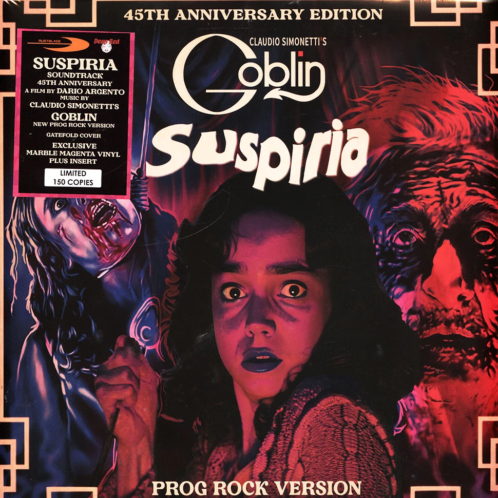 Claudio Simonetti's Goblin - Suspiria 45th Anniversary Magenta Marbled Vinyl Edition