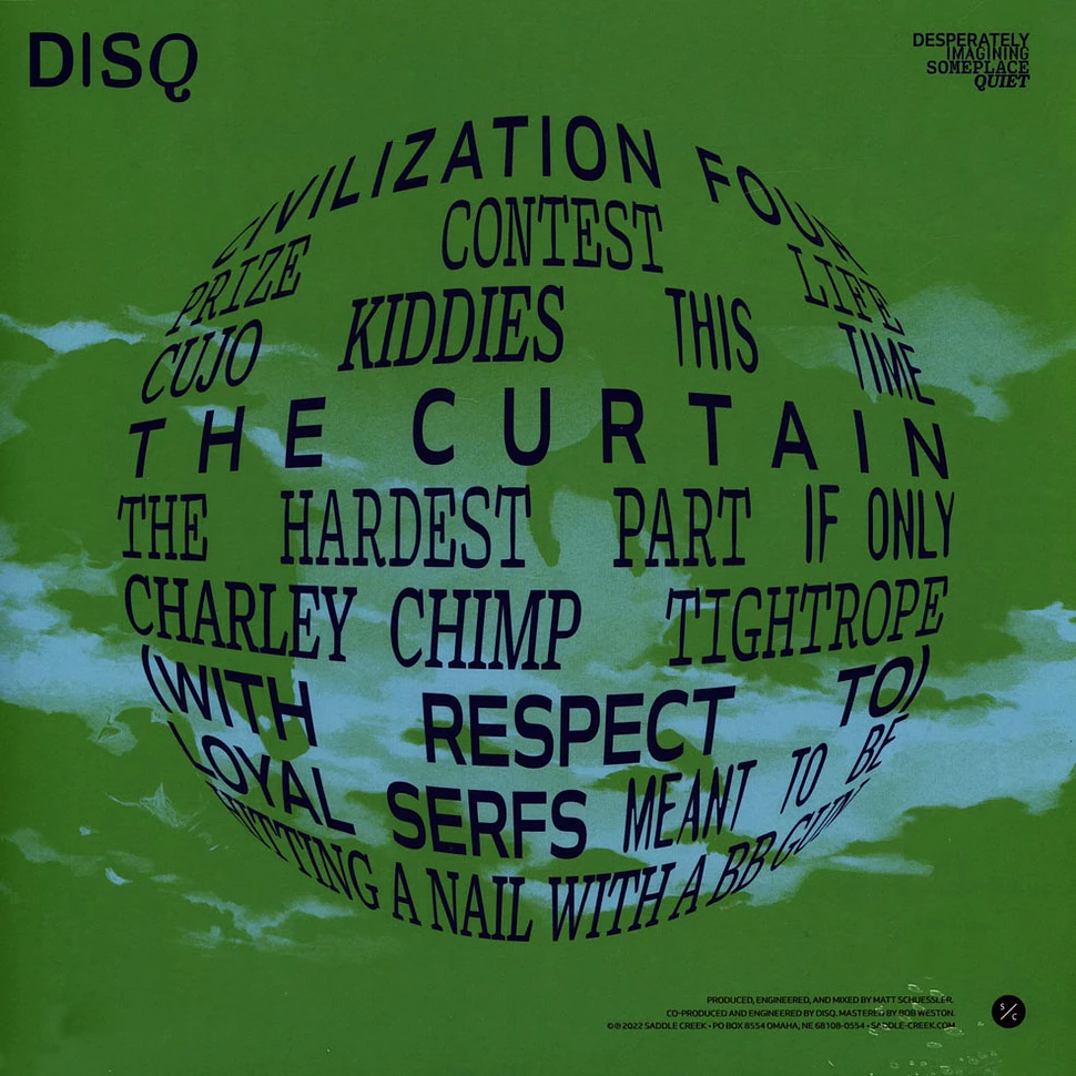 Disq - Desperately Imagining Someplace Quiet Colored Vinyl Edition