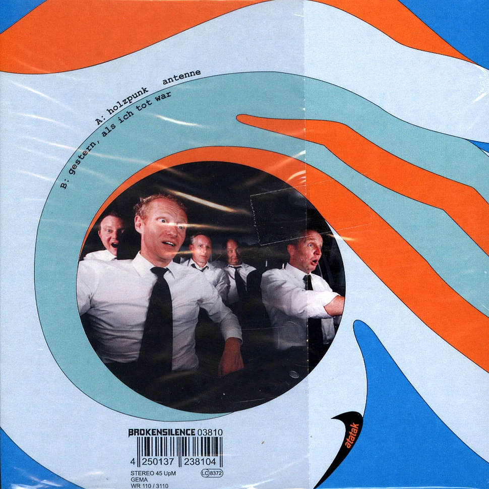 Rockformation Diskokugel - Holzpunk EP Blue Vinyl Edition