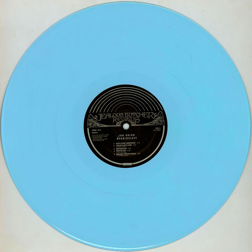 Jon Brion - Meaningless Indie Exclusive Baby Blue Vinyl Edition