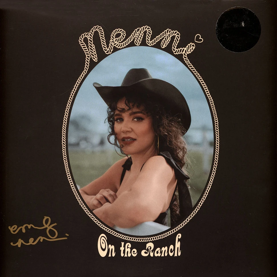 Emily Nenni - On The Ranch Indie Exclusive Autographed Tan And Gold Marble Vinyl Edition