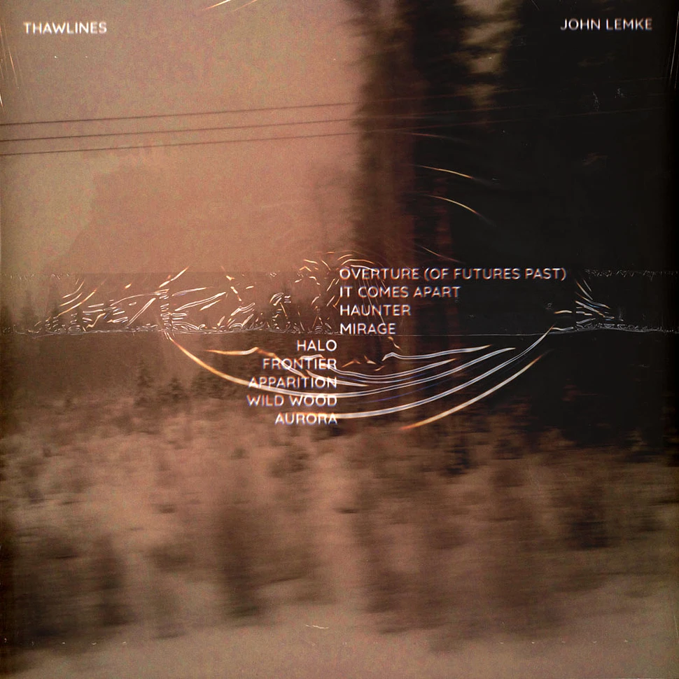 John Lemke - Thawlines Black Vinyl Edition