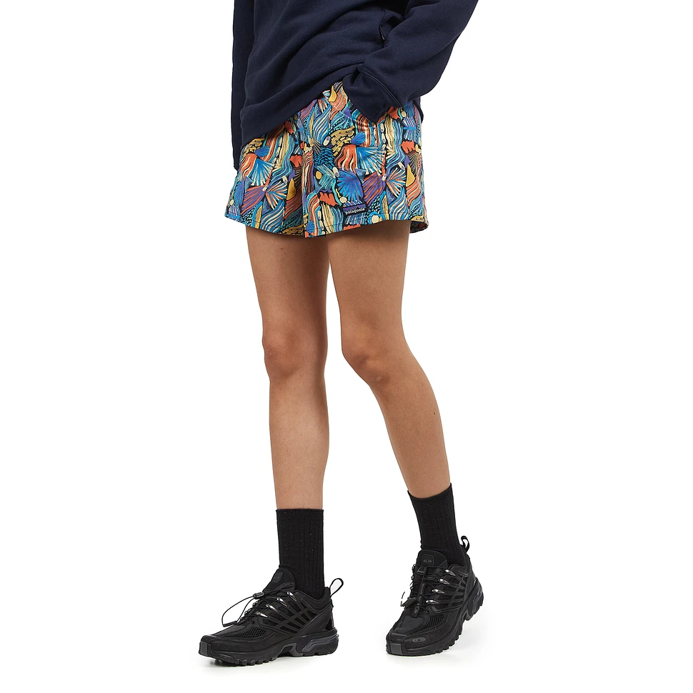 Patta Femme Basic Washed Biker Shorts (Raven)