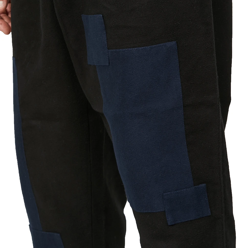 HHV x Universal Works - Moleskin Patchwork Pleated Track Pant