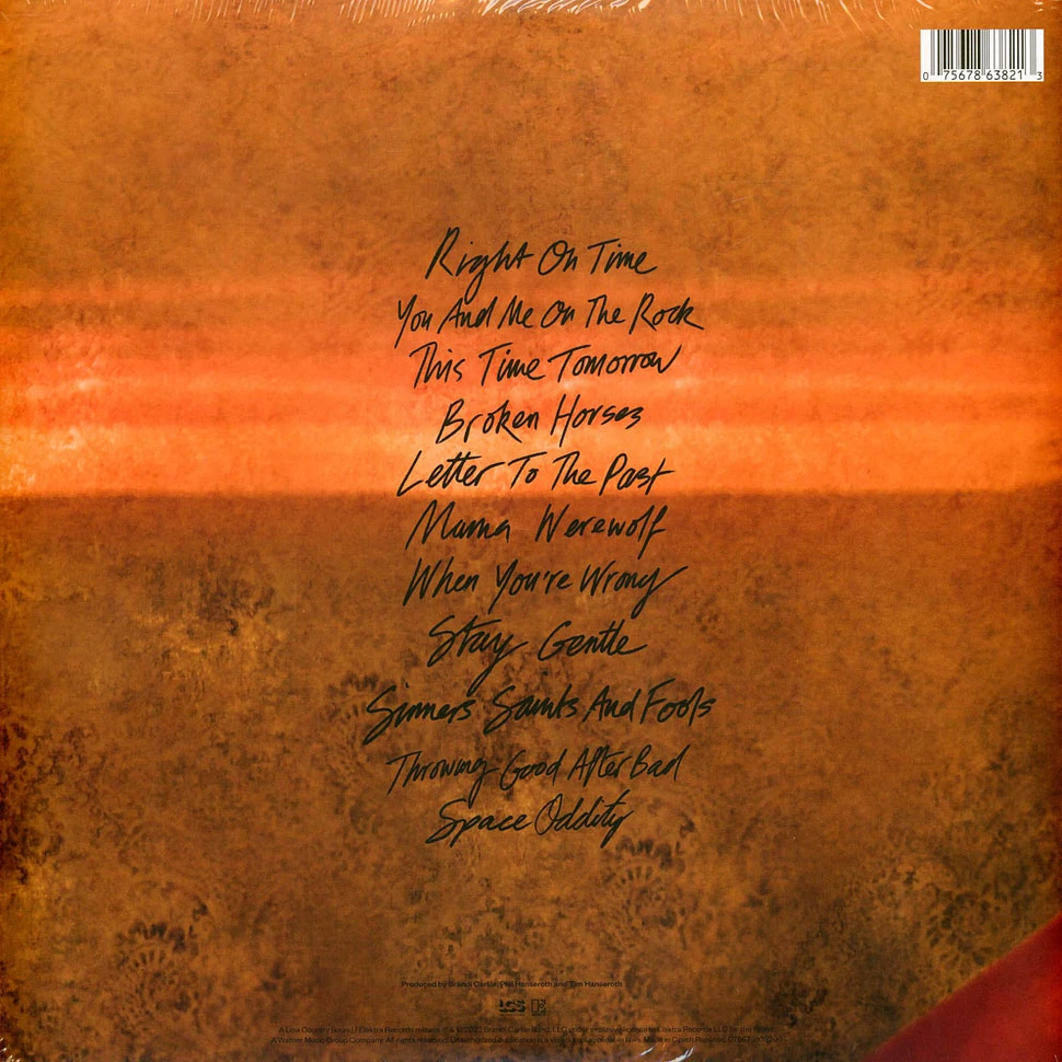 Brandi Carlisle - In The Silent Days Sea Blue & Orange Crush Vinyl Edition