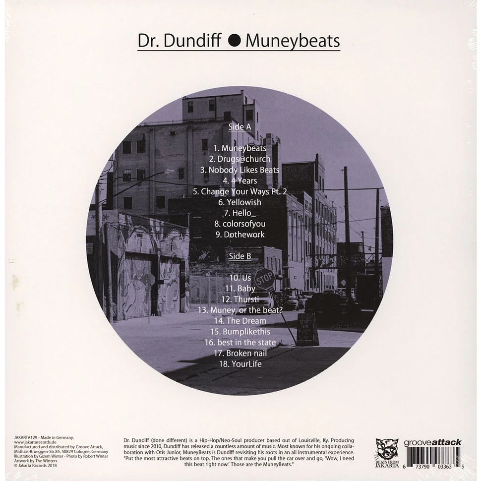 Dr. Dundiff - Muneybeats - Vinyl LP - 2018 - EU - Original | HHV