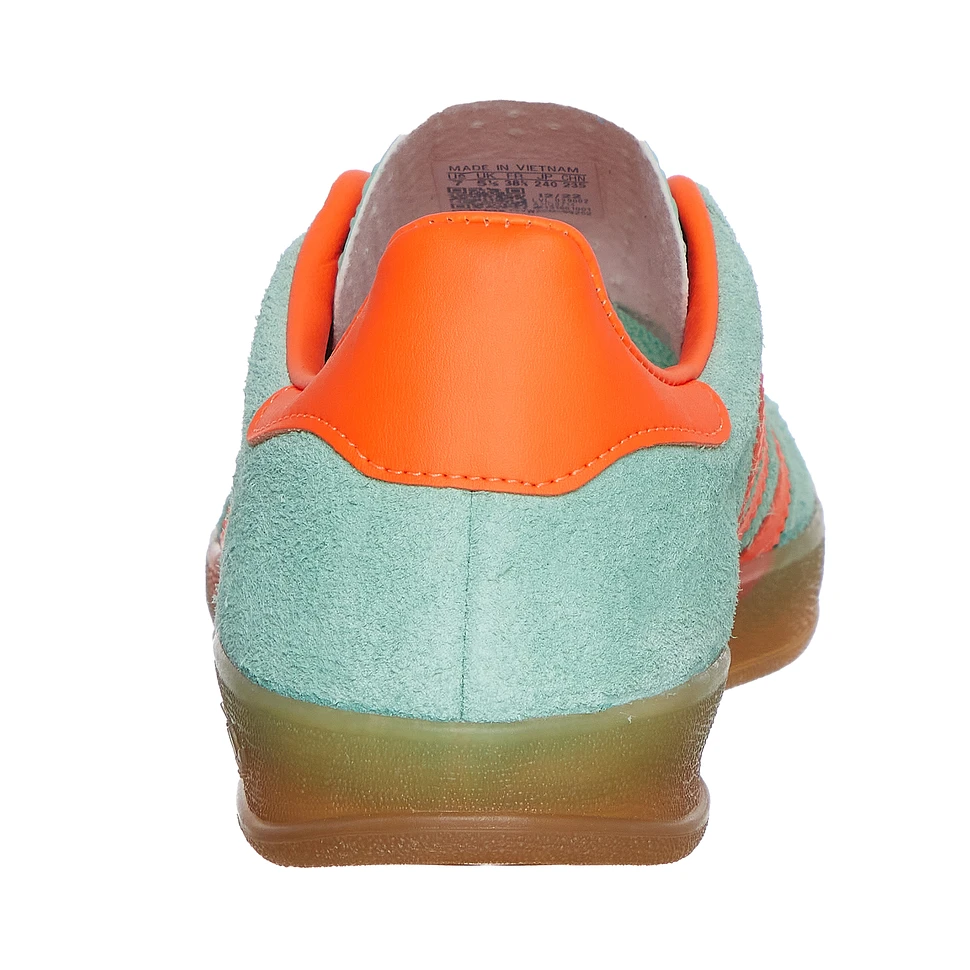 Adidas GAZELLE INDOOR PULSE MINT/SOLAR ORANGE/GUM THREE - Marcas Jerez