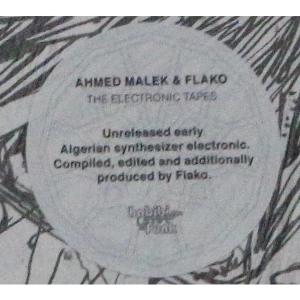Ahmed Malek و Flako = Ahmed Malek & Flako - التسجيلات الإلكترونية = The Electronic Tapes