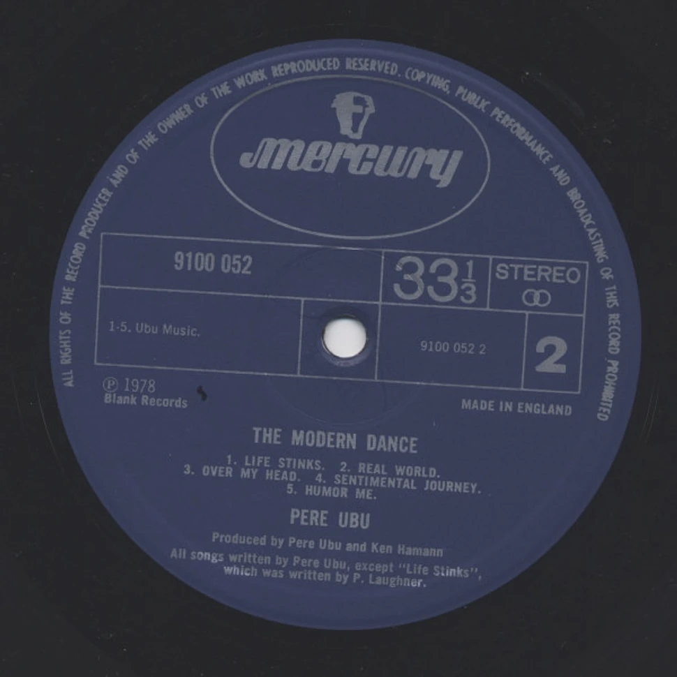 Pere Ubu - The Modern Dance