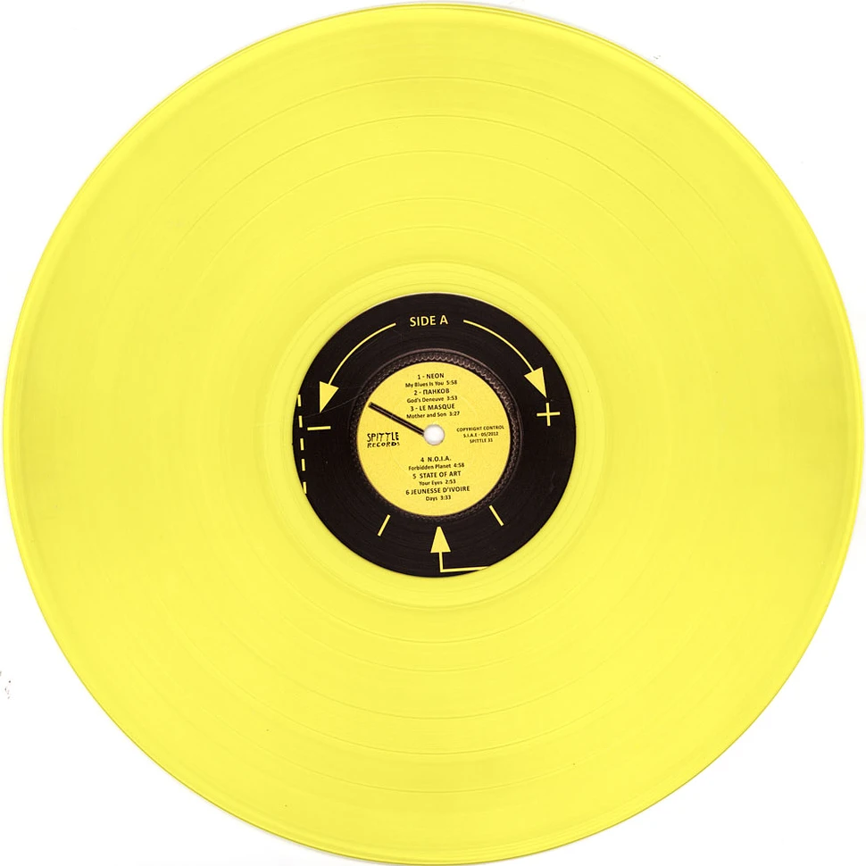 V.A. - Italia New Wave - Minimal Synth, New Wave & Post Punk From The 80's Transparent Yellow Vinyl Edition