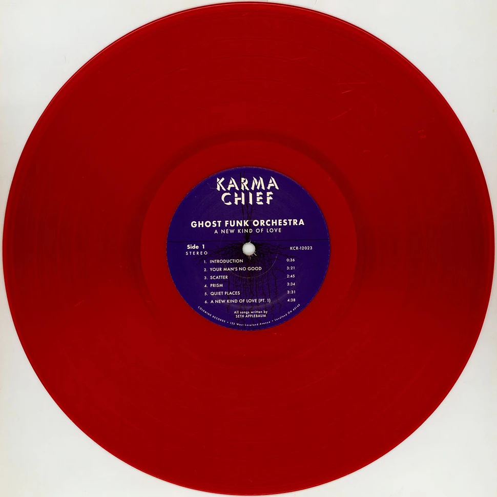 Ghost Funk Orchestra - A New Kind Of Love Transparent Red Vinyl Edition