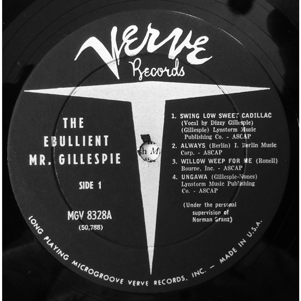 Dizzy Gillespie - The Ebullient Mr. Gillespie