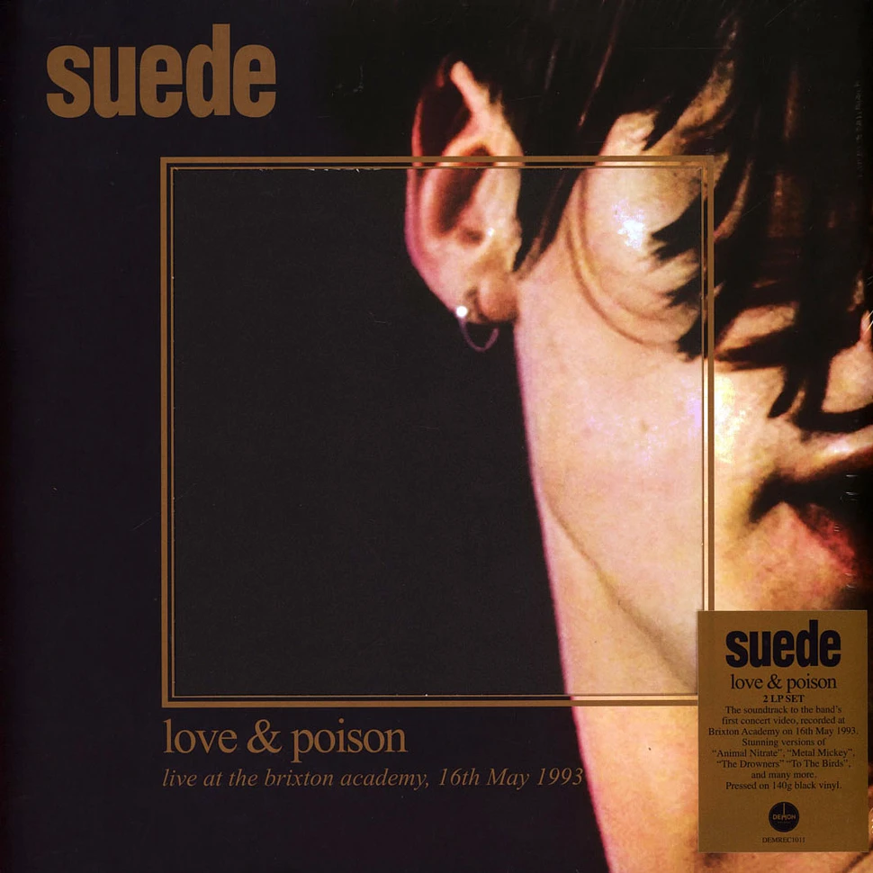 Suede - Love & Poison - Live At Brixton Academy Black Vinyl Edition