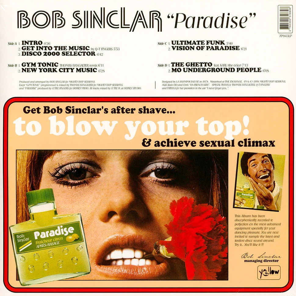 Bob Sinclar - Paradise 2022 Remastered Edition