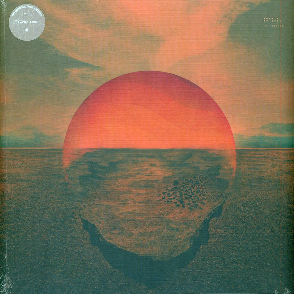 Tycho - Dive 10th Anniversary Orange & Red Marbled Vinyl Edition
