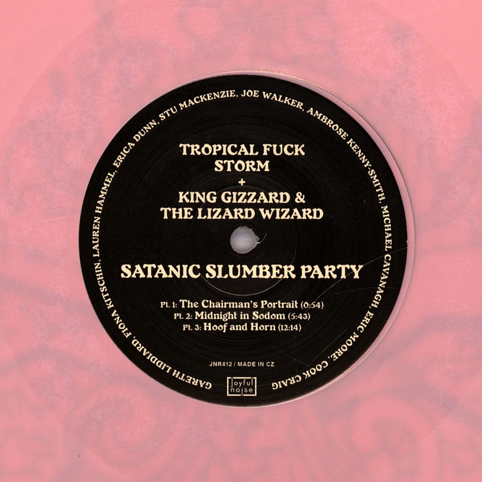 Tropical Fuck Storm + King Gizzard & The Lizard Wizard - Satanic Slumber Pink Vinyl Edition