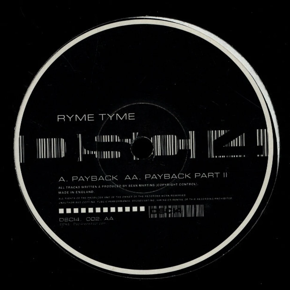 Ryme Tyme - Payback / Payback Part II
