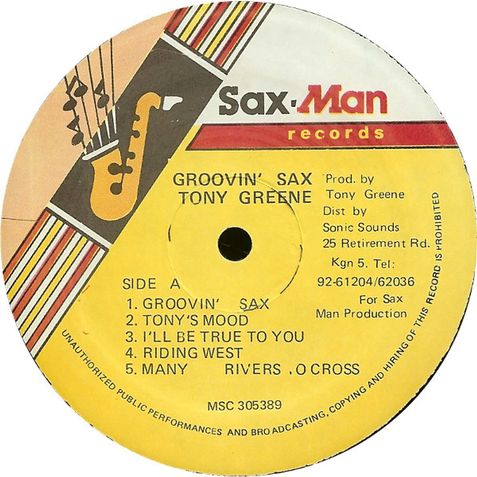 Tony Green - Groovin Sax